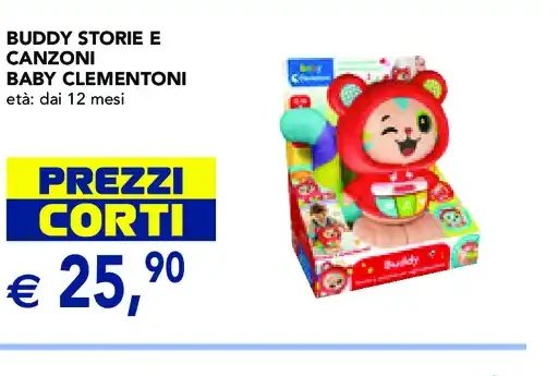 Buddy Storie e Canzoni Baby Clementoni