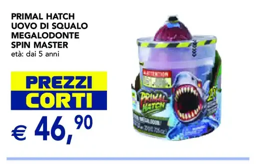 Primal Hatch Uovo di Squalo Megalodonte Spin Master