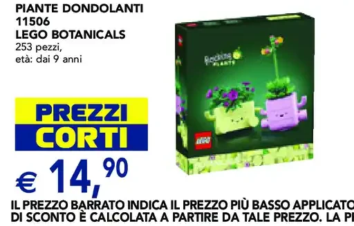 Piante Dondolanti 11506 LEGO Botanicals