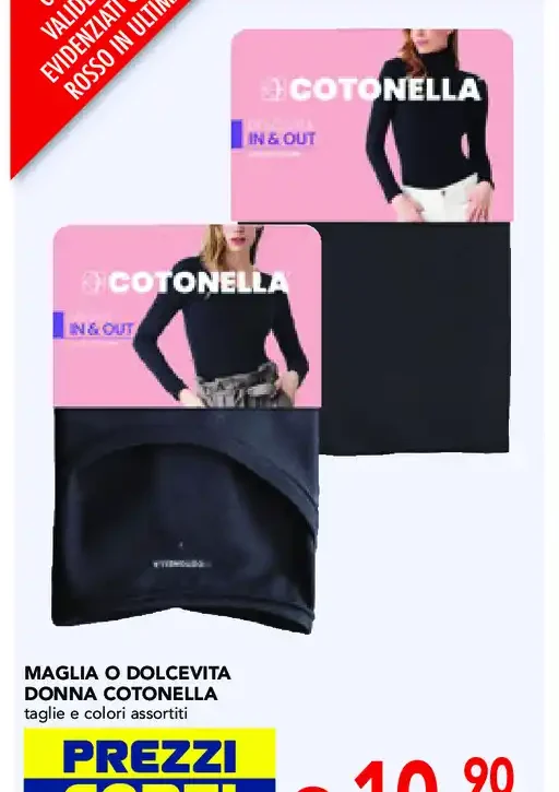 Maglia o dolcevita donna Cotonella