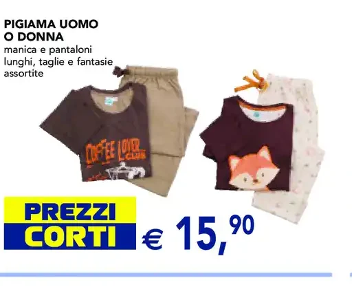 Pigiama uomo o donna