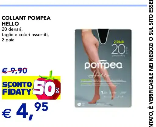 Collant Pompea Hello