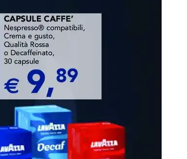 Capsule caffè Lavazza compatibili