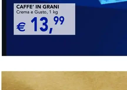 Caffè in grani Lavazza Crema e Gusto