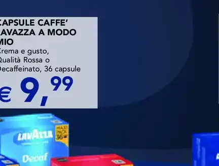 Capsule caffè Lavazza A Modo Mio