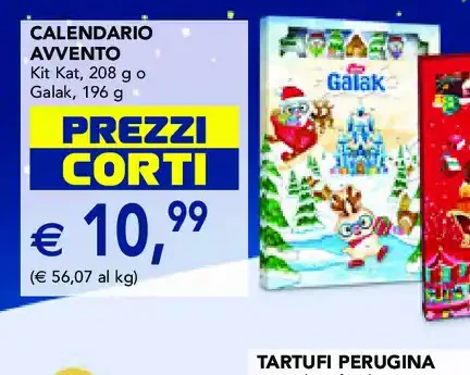 Calendario avvento Kit Kat o Galak