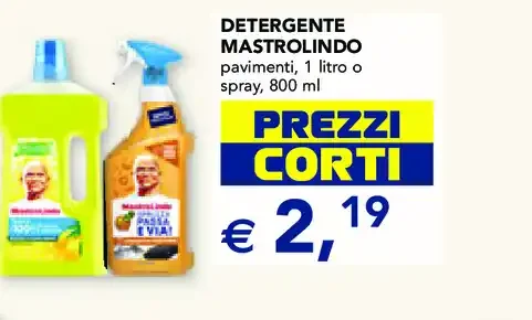 Detergente Mastro Lindo