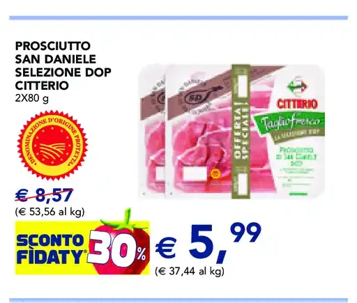 Prosciutto San Daniele Selezione DOP Citterio