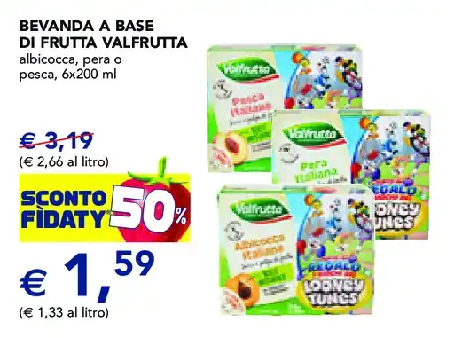 Bevanda alla frutta Valfrutta