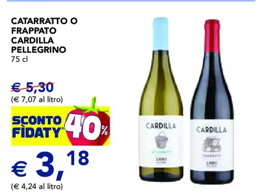 Catarratto o Frappato Cardilla Pellegrino