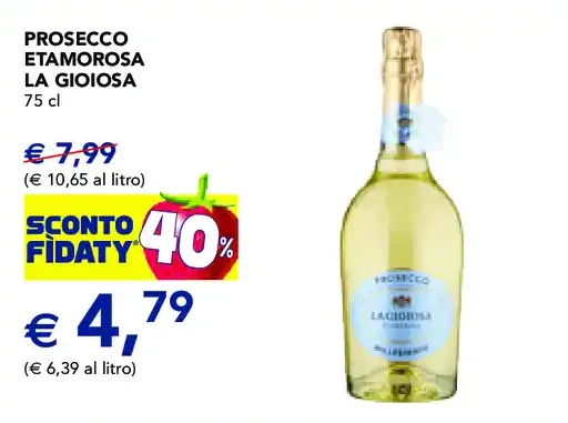Prosecco Etamorosa La Gioiosa