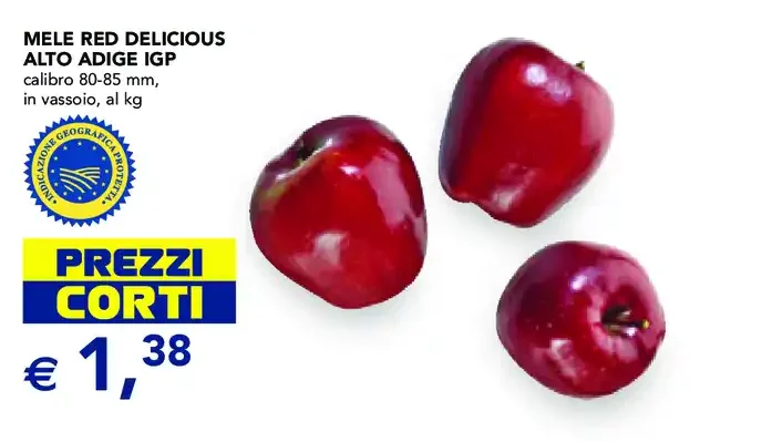 Mele Red Delicious Alto Adige IGP