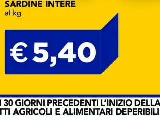 Sardine intere