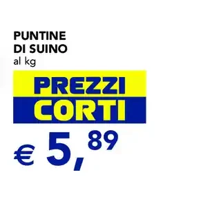Puntine di suino