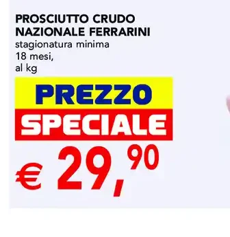 Prosciutto crudo nazionale Ferrarini