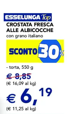 Crostata fresca alle albicocche