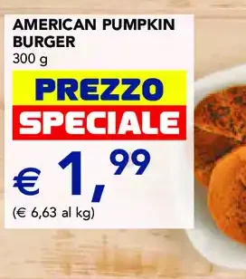 American Pumpkin Burger