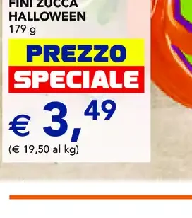 Fini Zucca Halloween