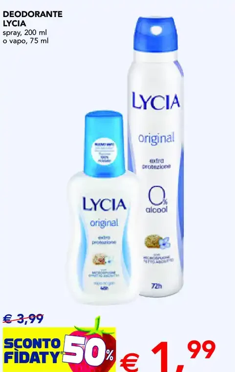 Deodorante Lycia