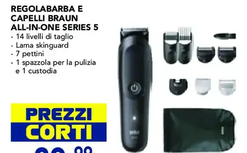 Regolabarba e capelli Braun All-in-one Series 5