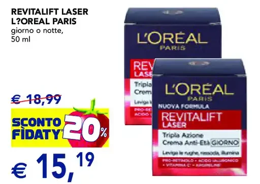 Revitalift Laser crema viso