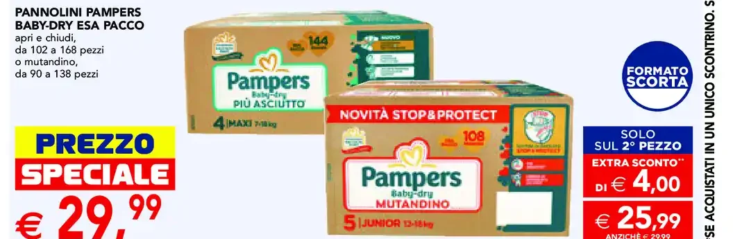 Pannolini Pampers Baby-Dry