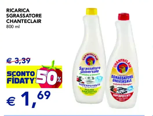 Ricarica sgrassatore Chanteclair
