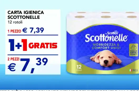 Carta igienica Scottonelle