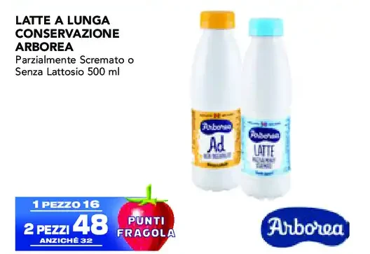 Latte a lunga conservazione Arborea