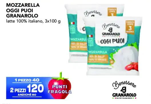 Mozzarella Oggi Puoi Granarolo
