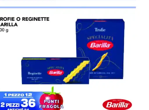 Trofile o reginette Barilla