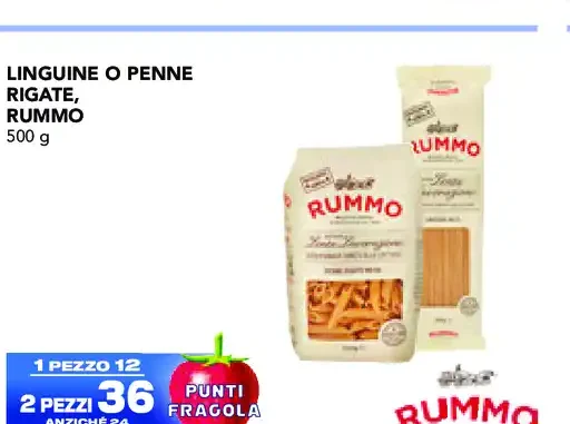 Linguine o penne rigate Rummo