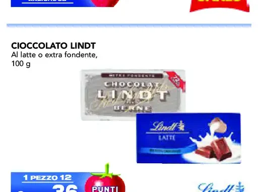 Cioccolato Lindt