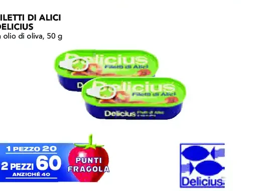 Filetti di alici Delicius