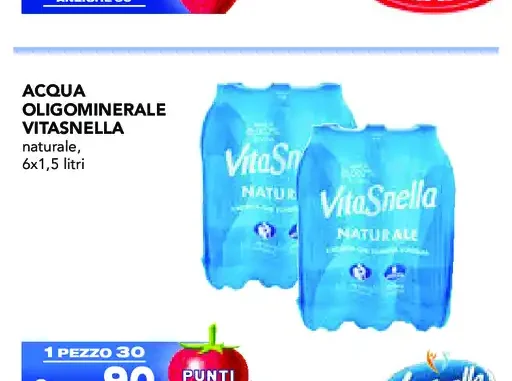 Acqua oligominerale Vitasnella