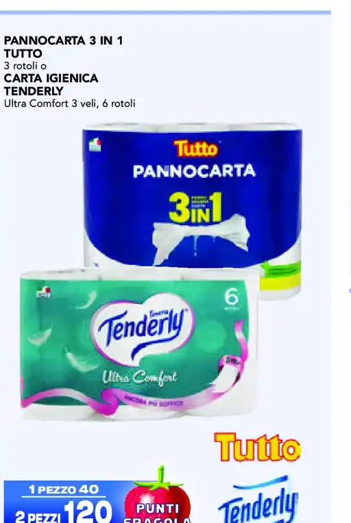 Pannocarta 3 in 1 Tutto