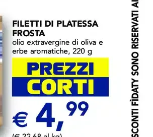 Filetti di platessa Frosta