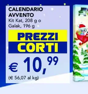 Calendario avvento Kit Kat o Galak