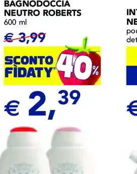 Bagno doccia Neutro Roberts