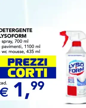 Detergente Lysoform