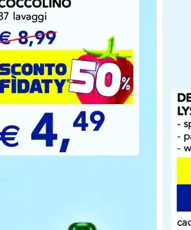 Detersivo lavatrice Coccolino