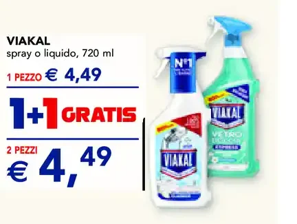 Viakal spray o liquido