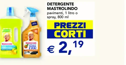 Detergente mastrolindo