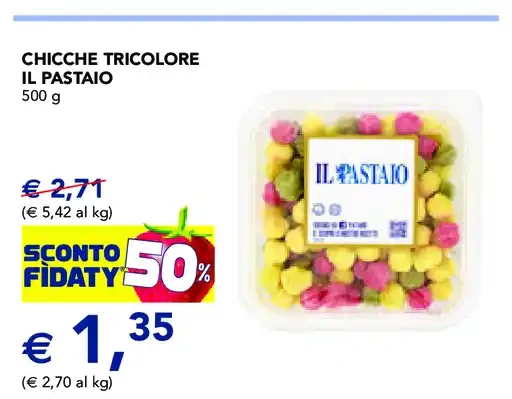 Chicche tricolore Il Pastaio