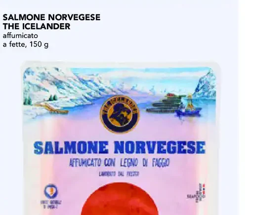 Salmone norvegese affumicato The Icelander