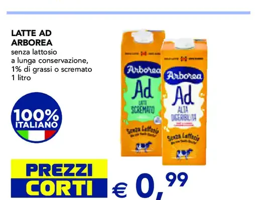 Latte AD Arborea