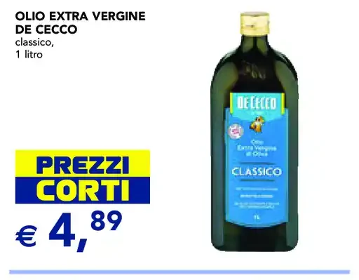 Olio extra vergine di oliva De Cecco