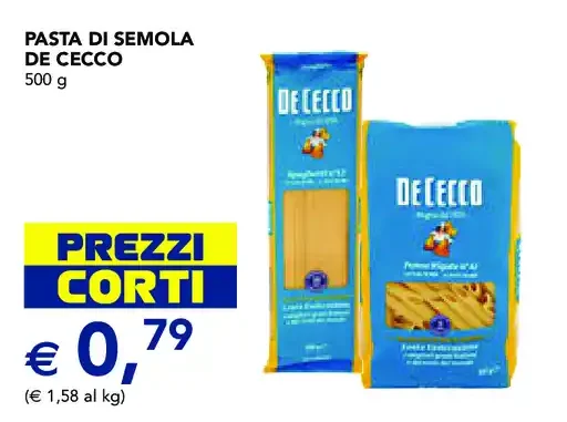 Pasta di semola De Cecco