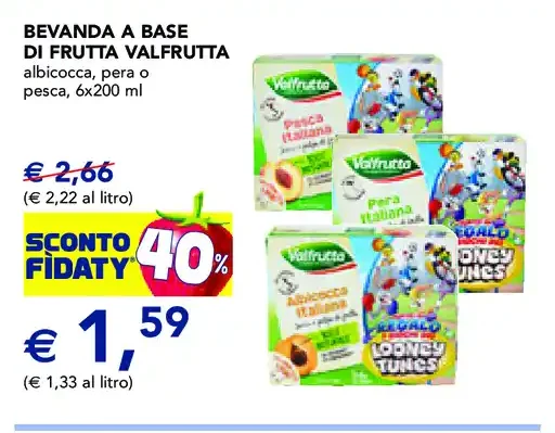 Bevanda alla frutta Valfrutta