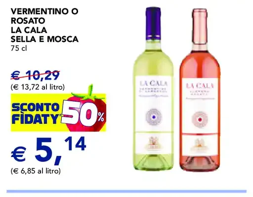 Vermentino o Rosato La Cala